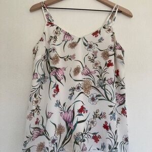 Cream & Floral Camisole Size S